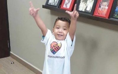 Josué, un pequeño guerrero de 3 años